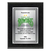 Genuine Black Marble Plaque